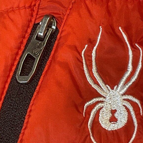 Spyder Mens Hydroweb Hybrid  Volcano Jacket Size XL Gray Red - Picture 5 of 11